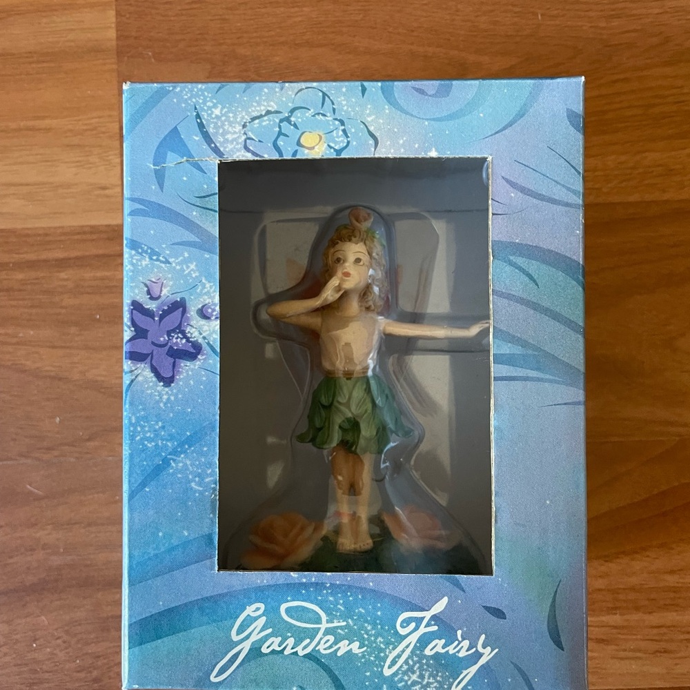 Whimsical Fairy Figurine in Decorative Box